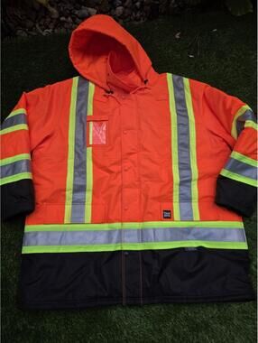 TOUGH DUCK JACKET MEN'S 5XL Style - S17631 Orange